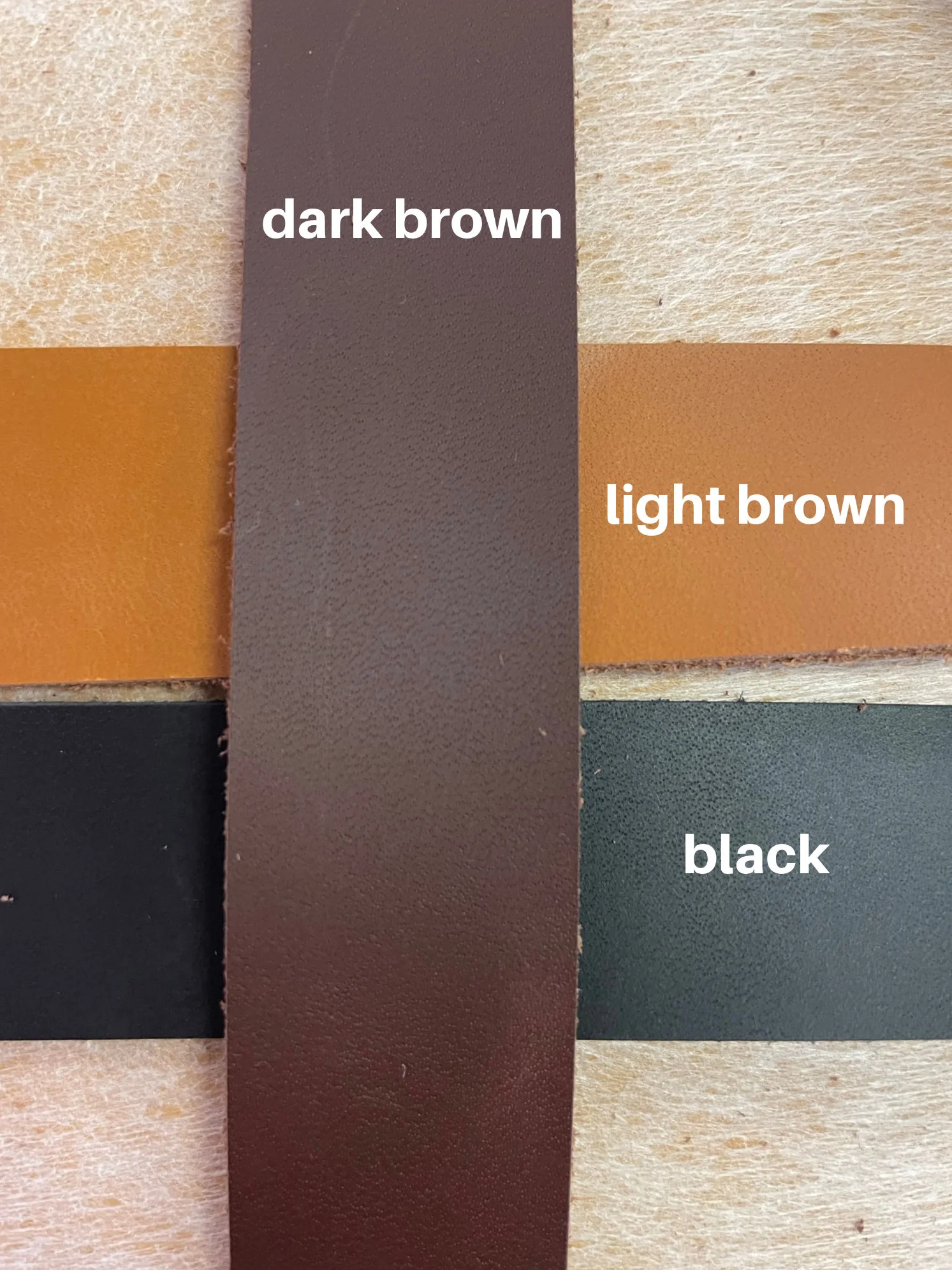 Dark Brown Leather Bag Strap 1" x 45" | Sewable Genuine Leather | SewHungryHippie - Image 2