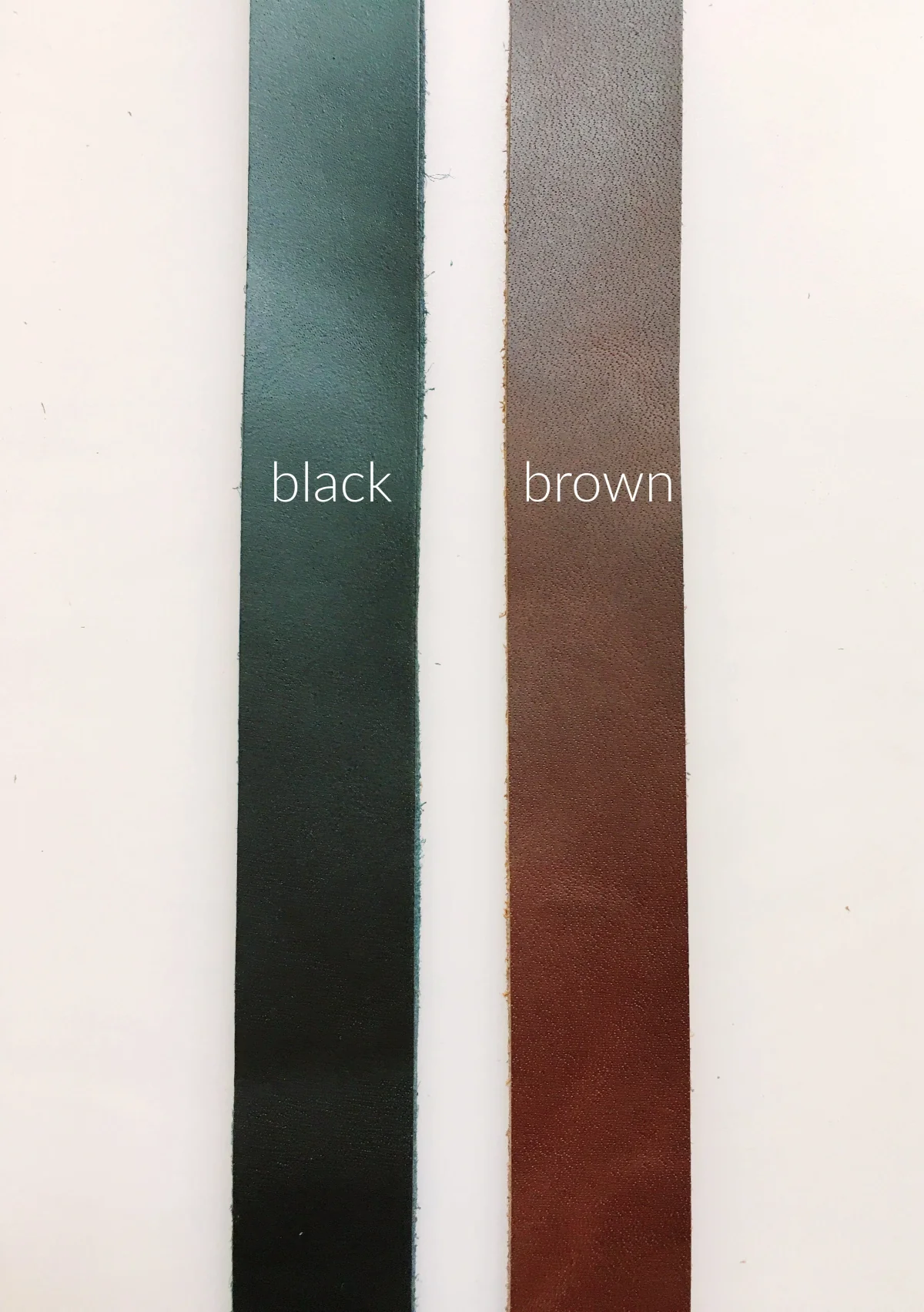 Black Leather Bag Strap 3/4" x 45" | Sewable Genuine Leather | SewHungryHippie - Image 16