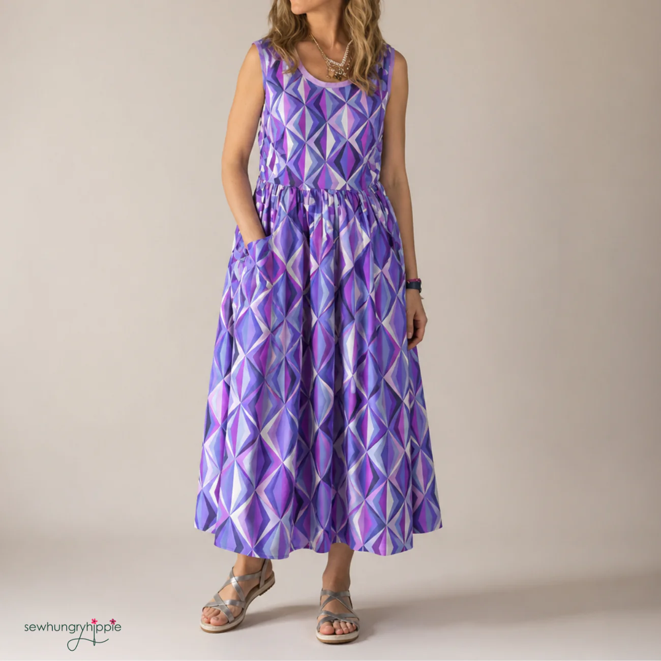 Angie Dress sewing pattern XS-3XL - Image 4