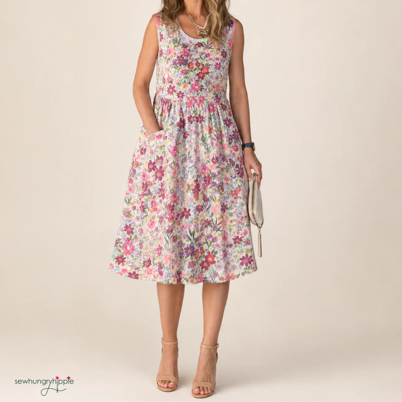 Angie Dress sewing pattern XS-3XL - Image 6