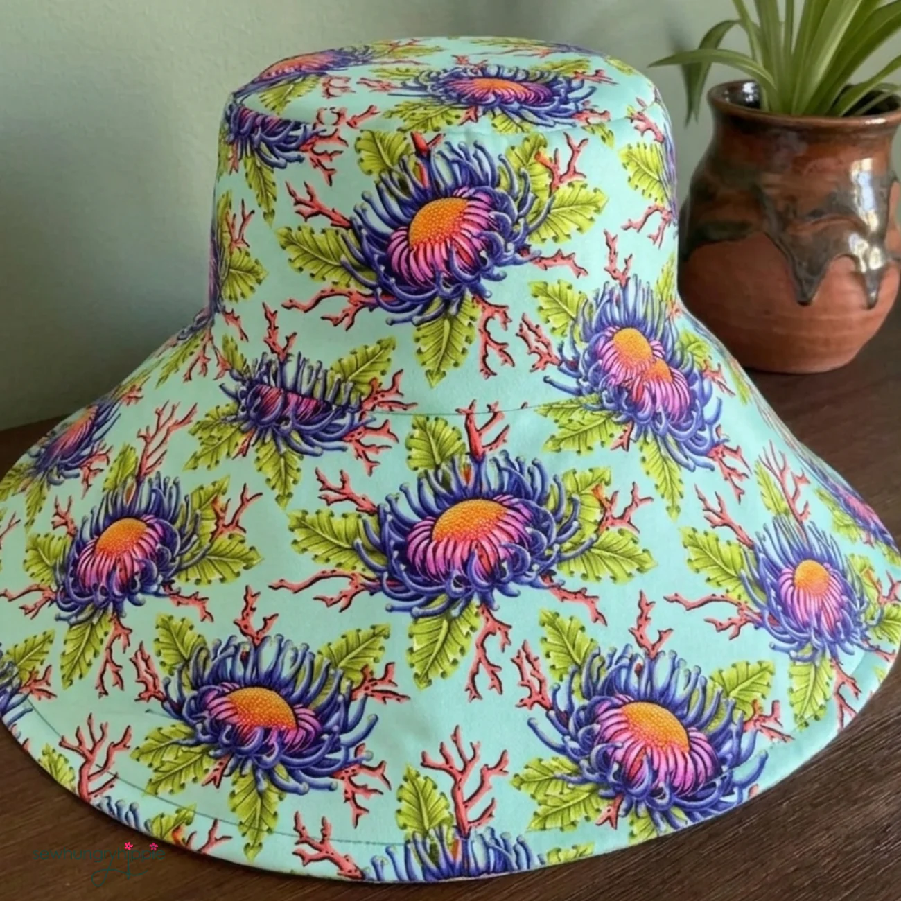 Bardot Bucket Hat Printed Sewing Pattern - Image 13