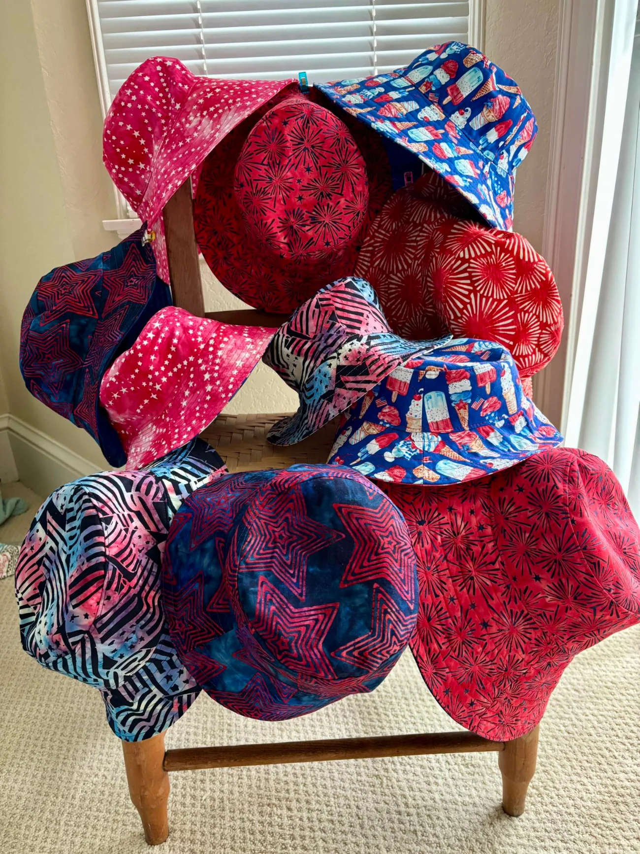 Bardot Bucket Hat Printed Sewing Pattern - Image 5