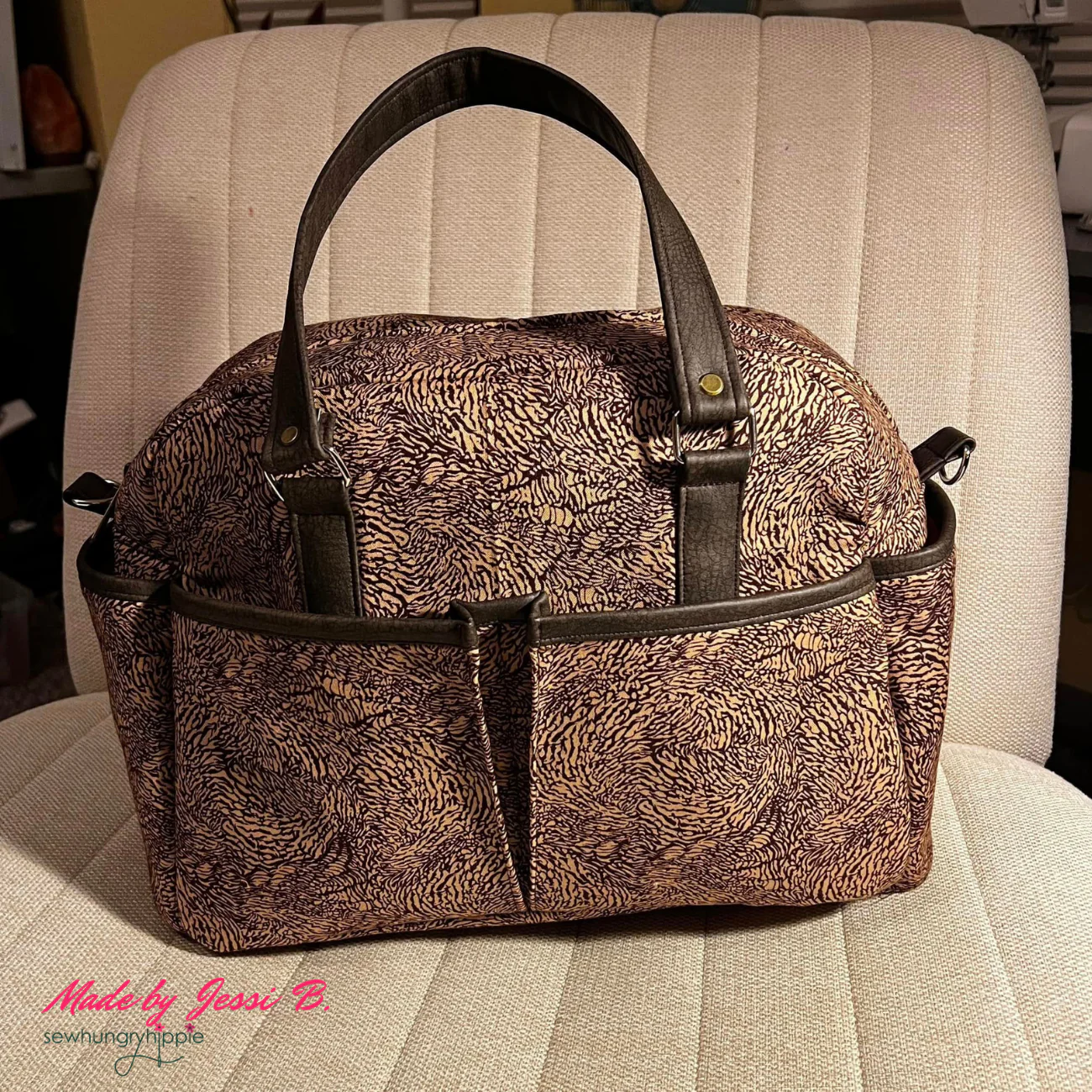 Belle Baby Bag Printed Sewing Pattern by Swoon - Image 7
