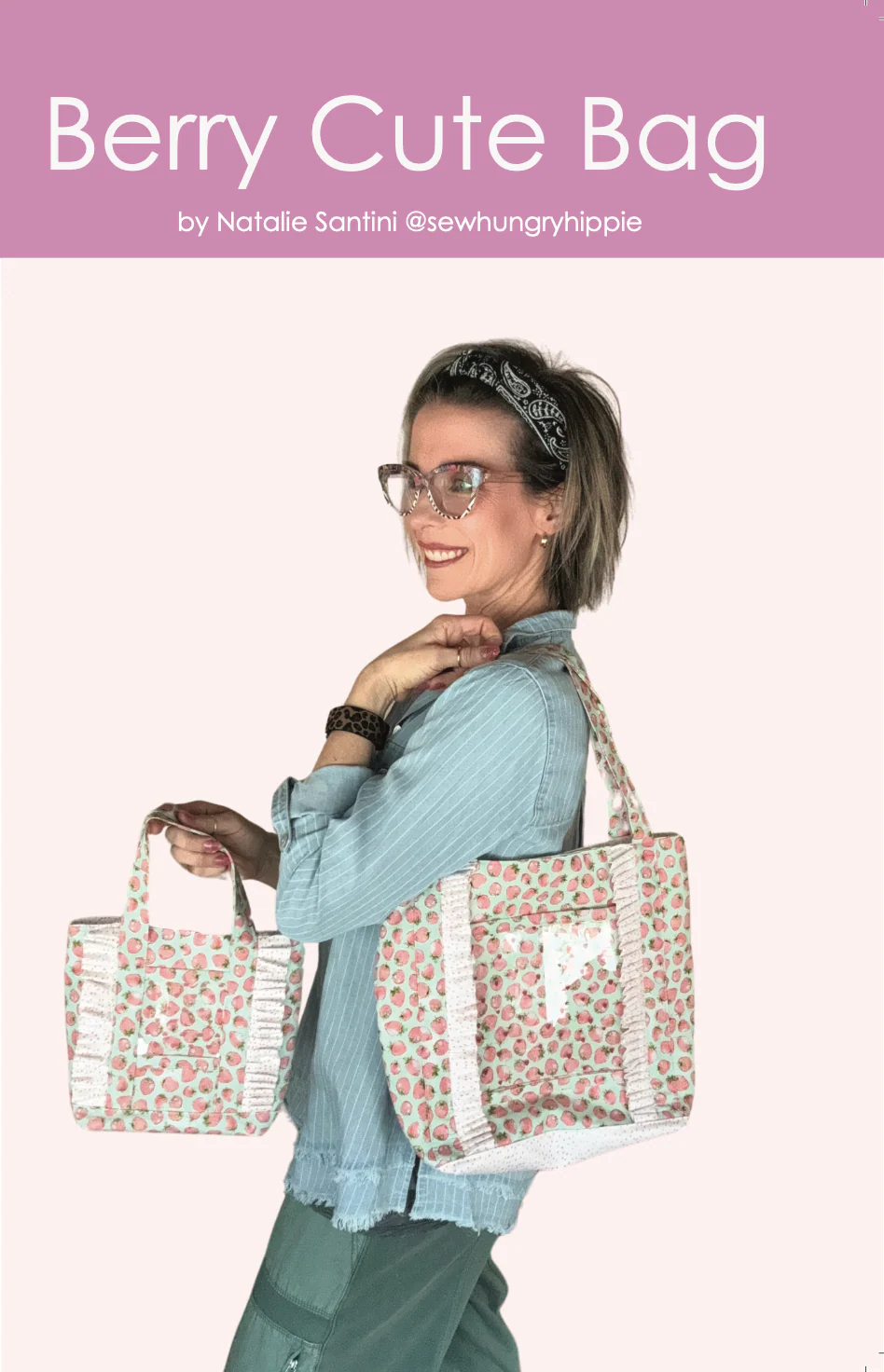 Berry Cute Bag - Printed Pattern - Image 5