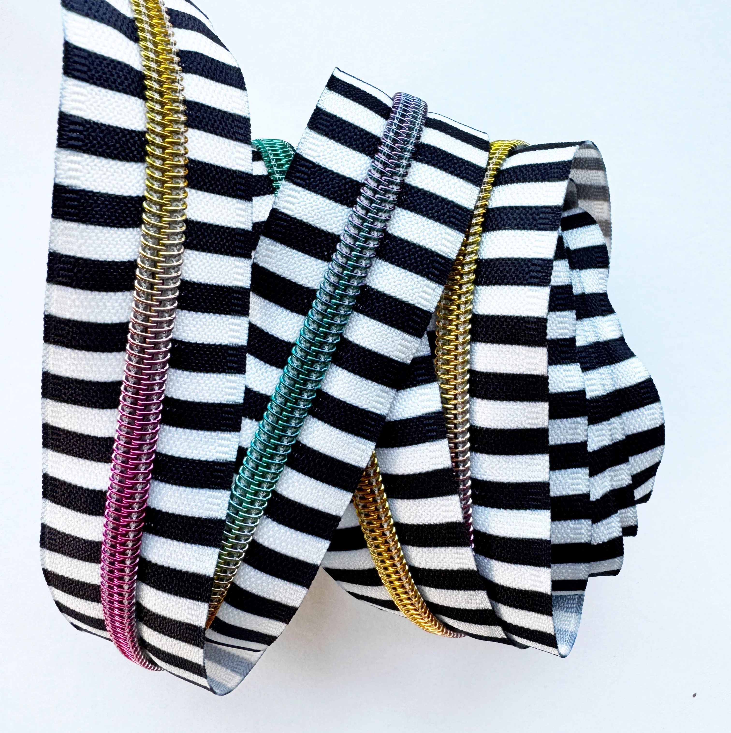 Big Stripe Zipper Tape #5 Nylon Zipper 3 Yards