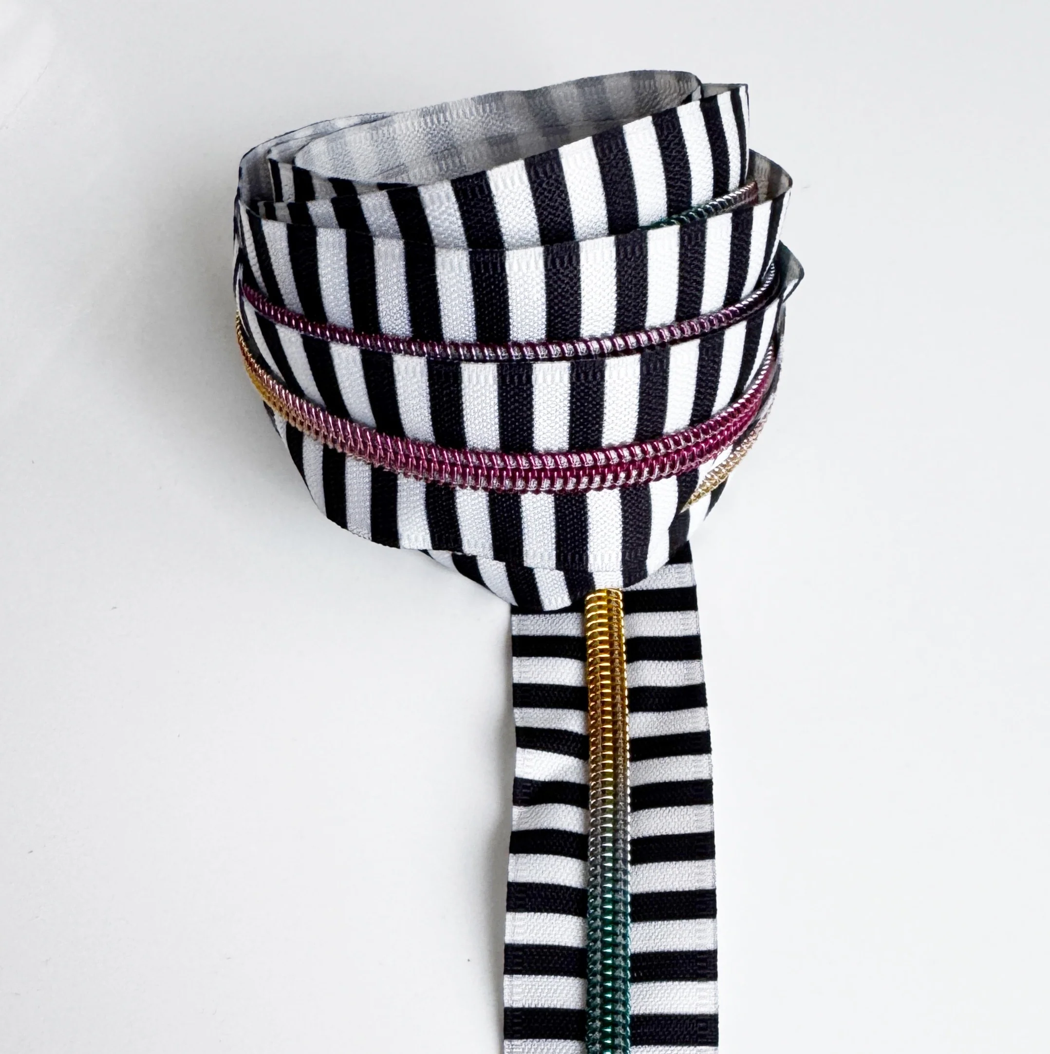 Big Stripe Zipper Tape #5 Nylon Zipper 3 Yards - Image 2