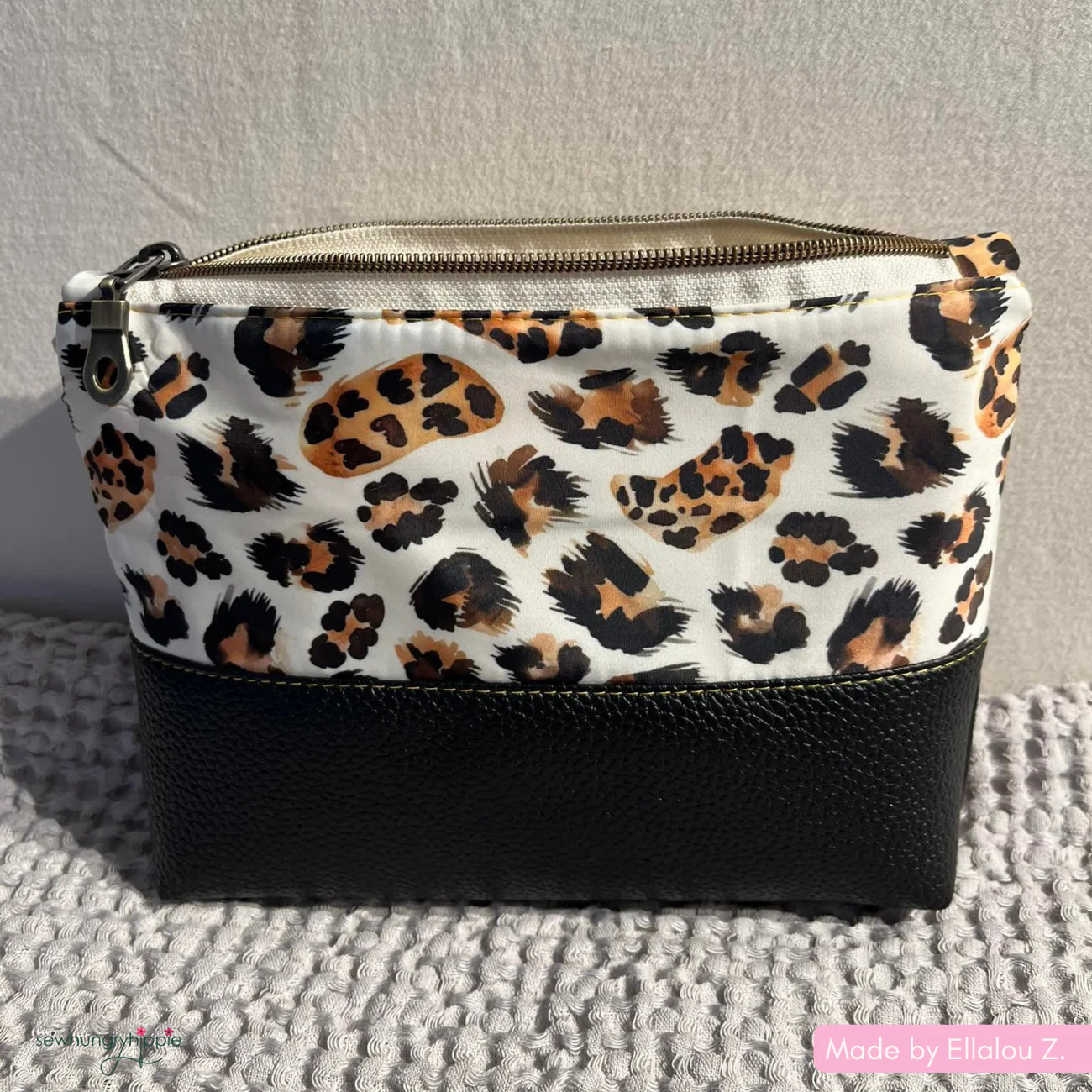 Bonded Nylon Animal Print Neutral - Image 12