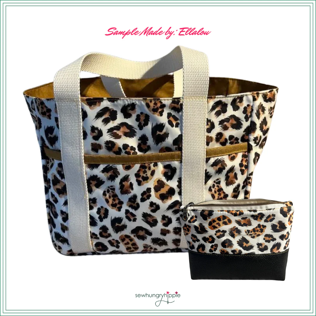Bonded Nylon Animal Print Neutral - Image 5