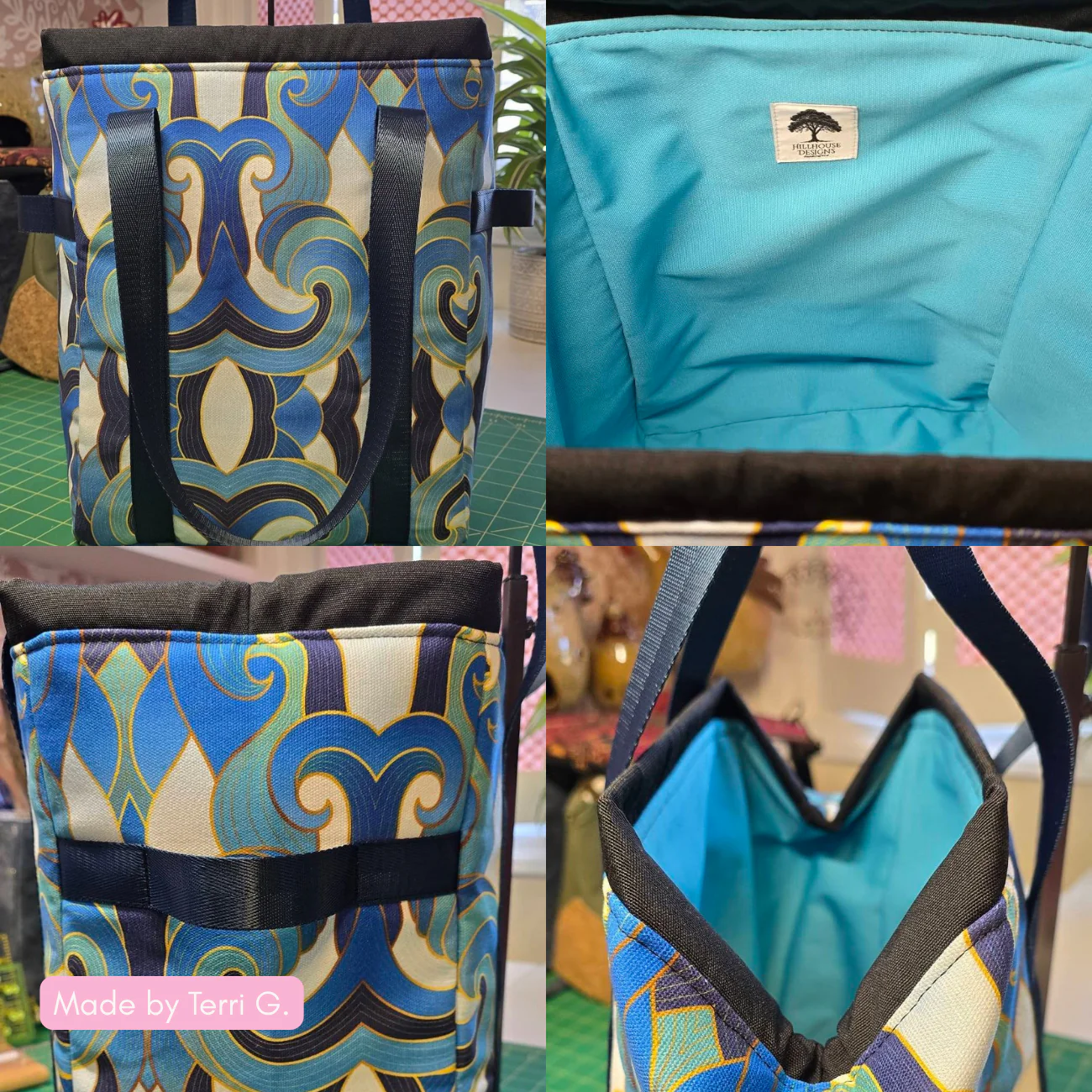 Bonded Nylon Aqua - Image 4