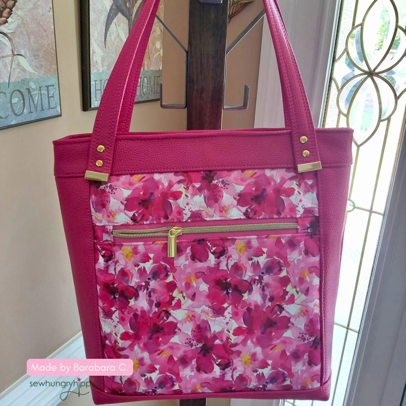 Bonded Nylon Fabric 36" x 58" Pink Cheer - Image 3