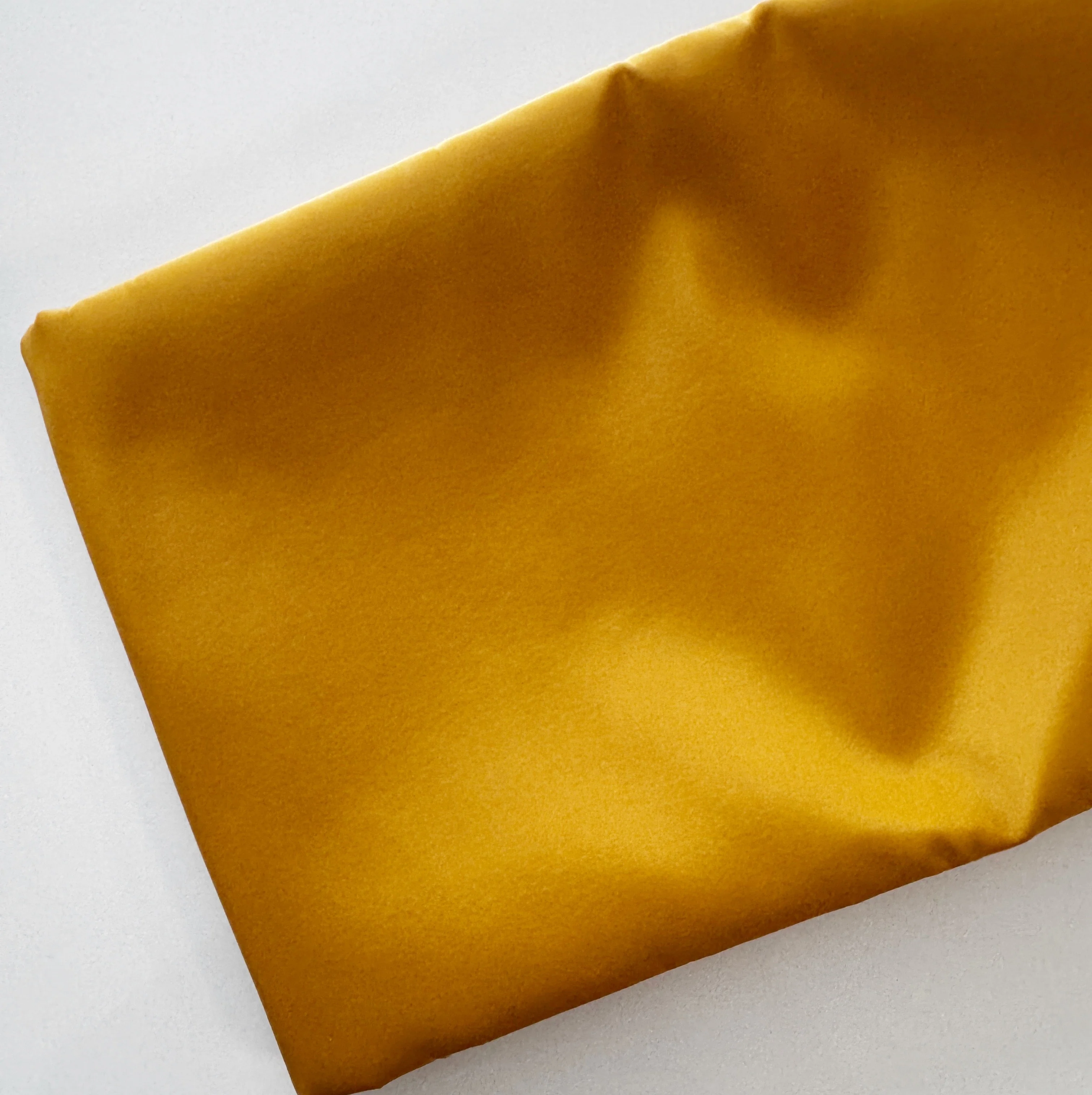 Bonded Nylon Fabric – Mustard Gold | Bag Lining & Sewing Fabric - Image 2