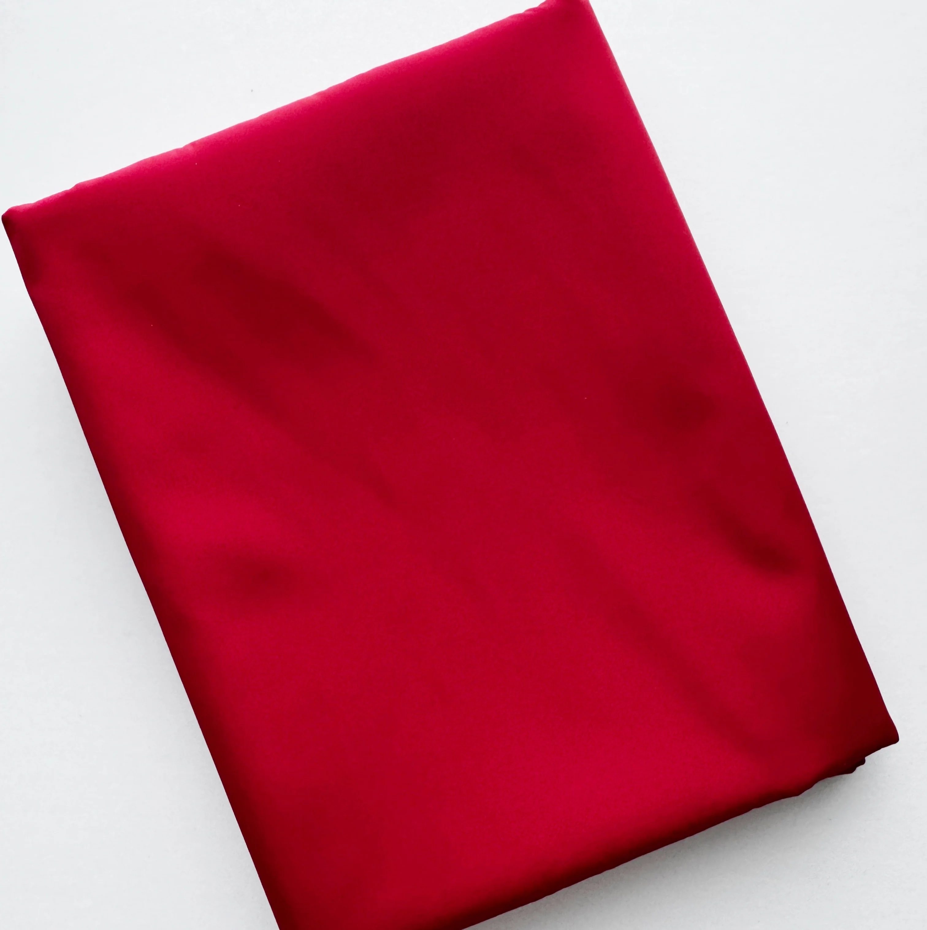 Bonded Nylon Fabric – Red | Bag Lining & Sewing Fabric - Image 3
