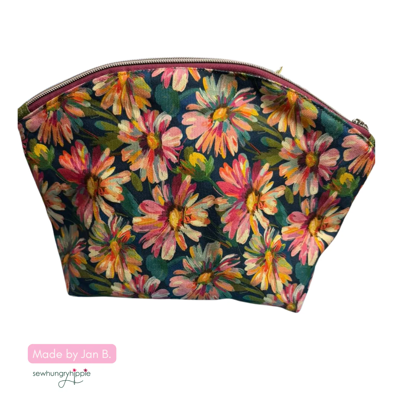 Canvas Fabric April Flowers 36" x 58" - Image 7