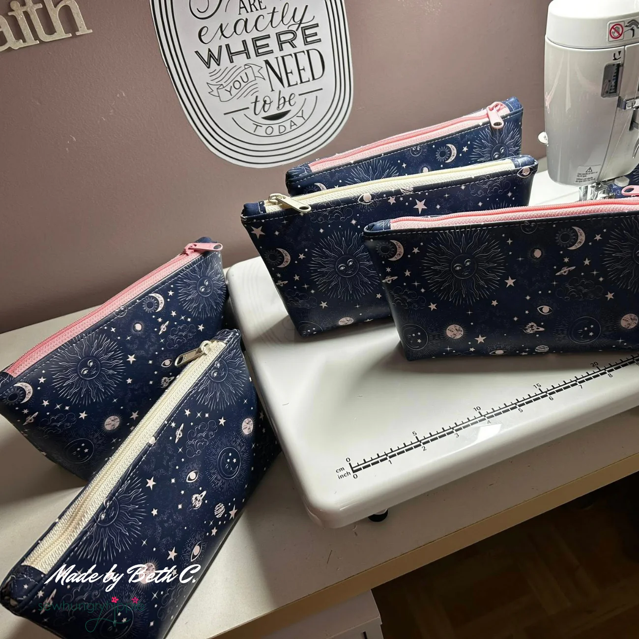 Celestial Print Vinyl – Exclusive to Sew HungryHippie - Image 6
