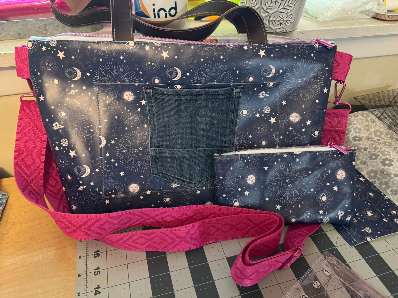 Celestial Print Vinyl – Exclusive to Sew HungryHippie - Image 8