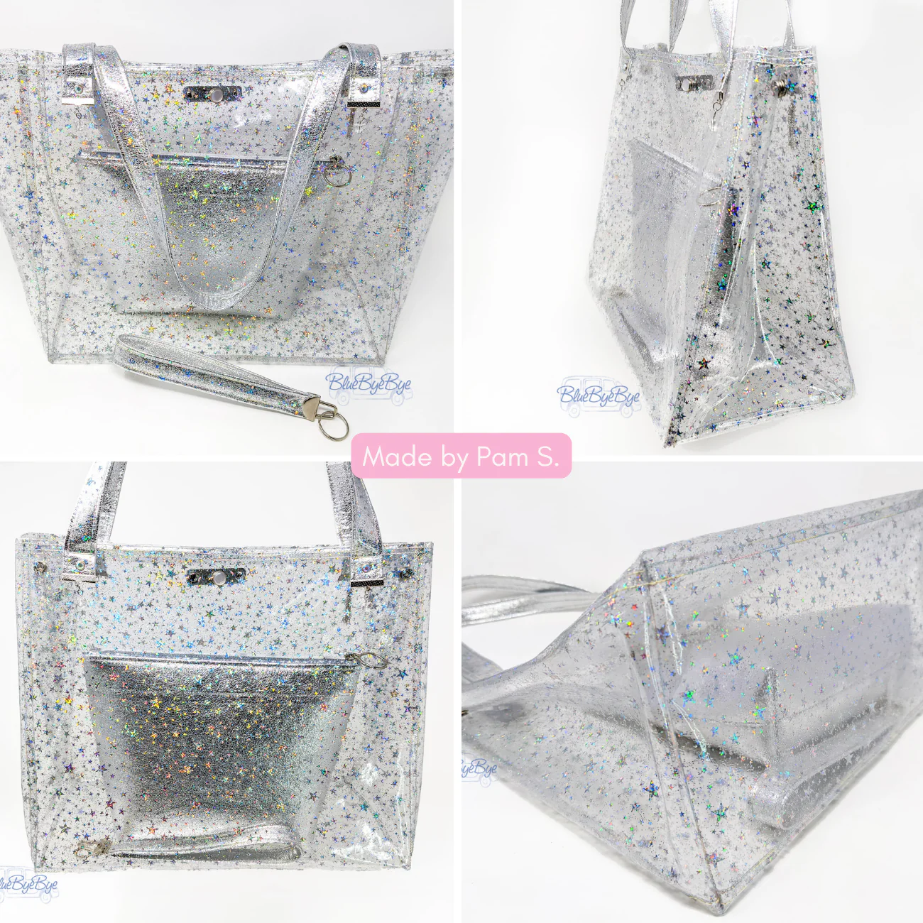 Clear Glitter Stars - Image 11