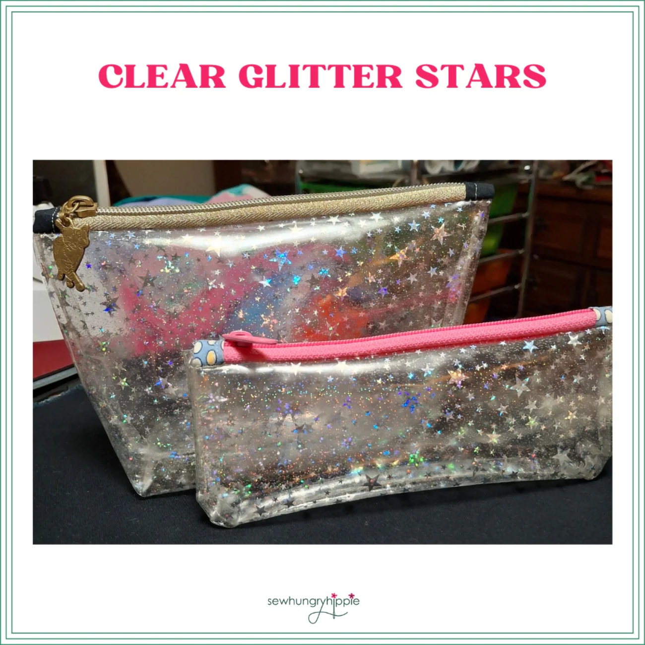 Clear Glitter Stars - Image 12