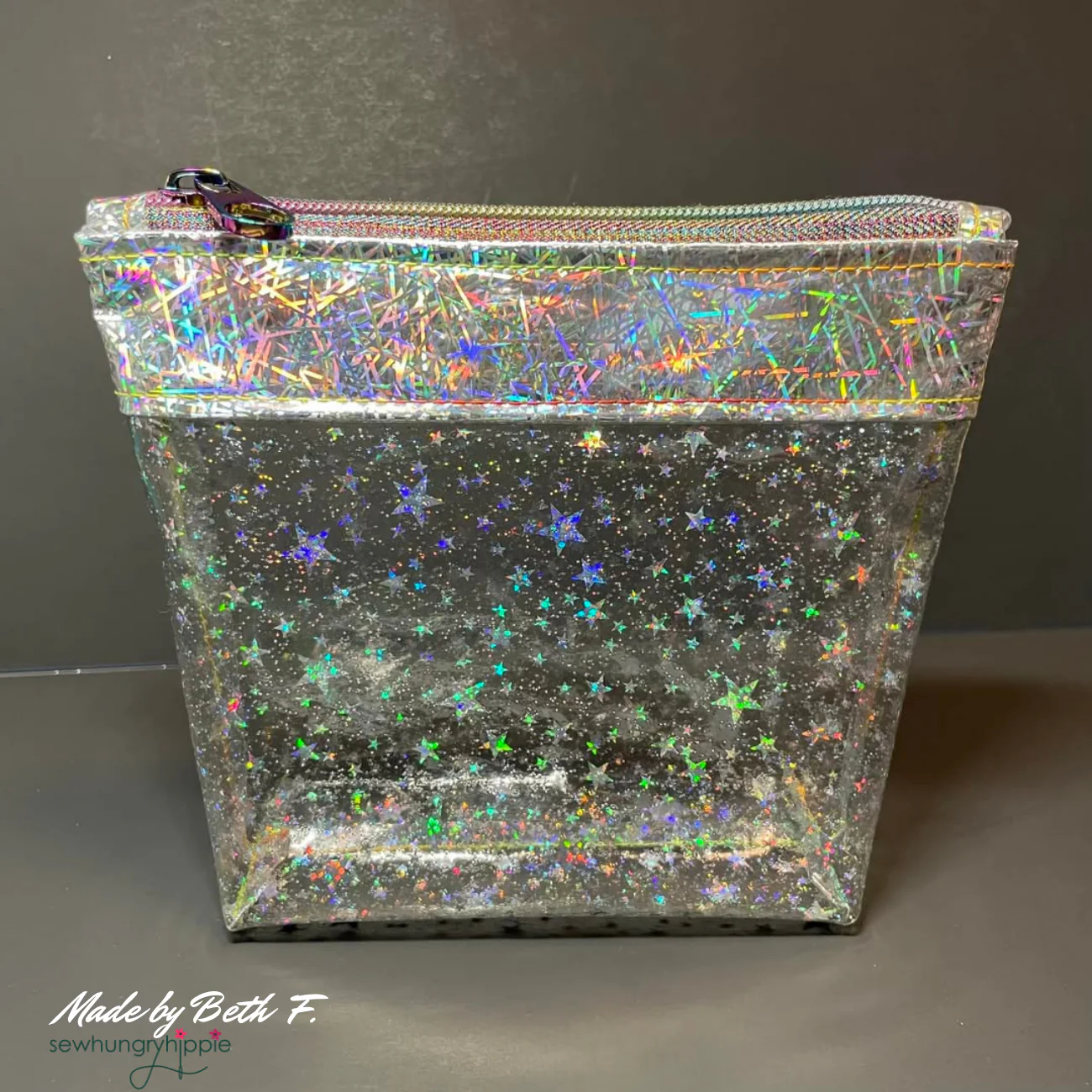 Clear Glitter Stars - Image 5