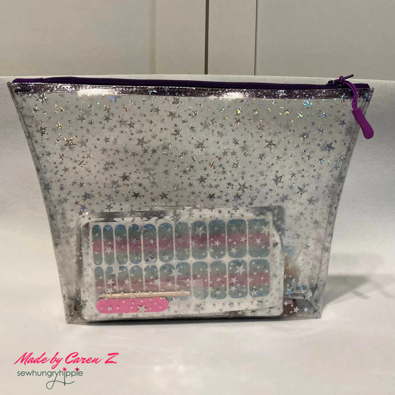 Clear Glitter Stars - Image 6