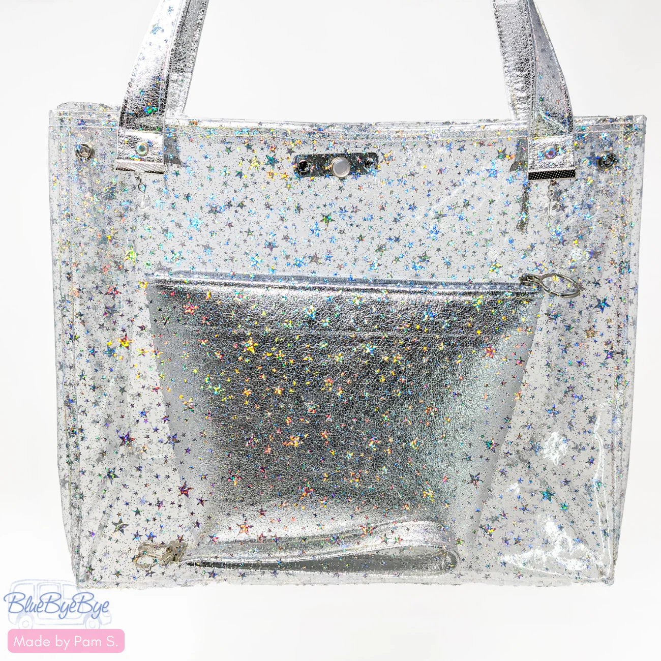 Clear Glitter Stars - Image 8
