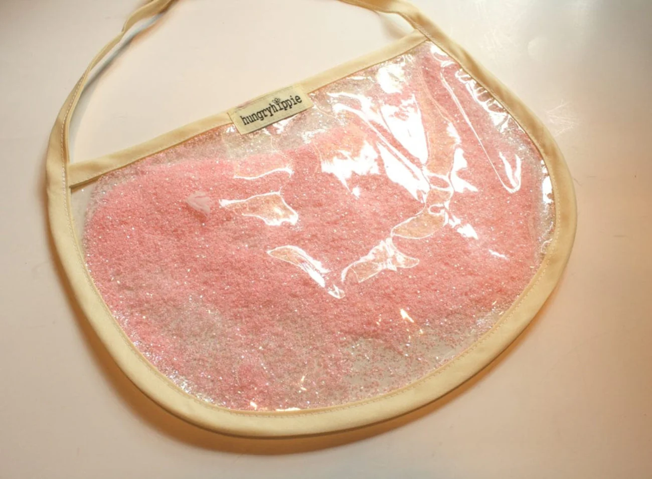 Clear Glitter Vinyl | TPU See-Through Vinyl for Bag Making - Image 19