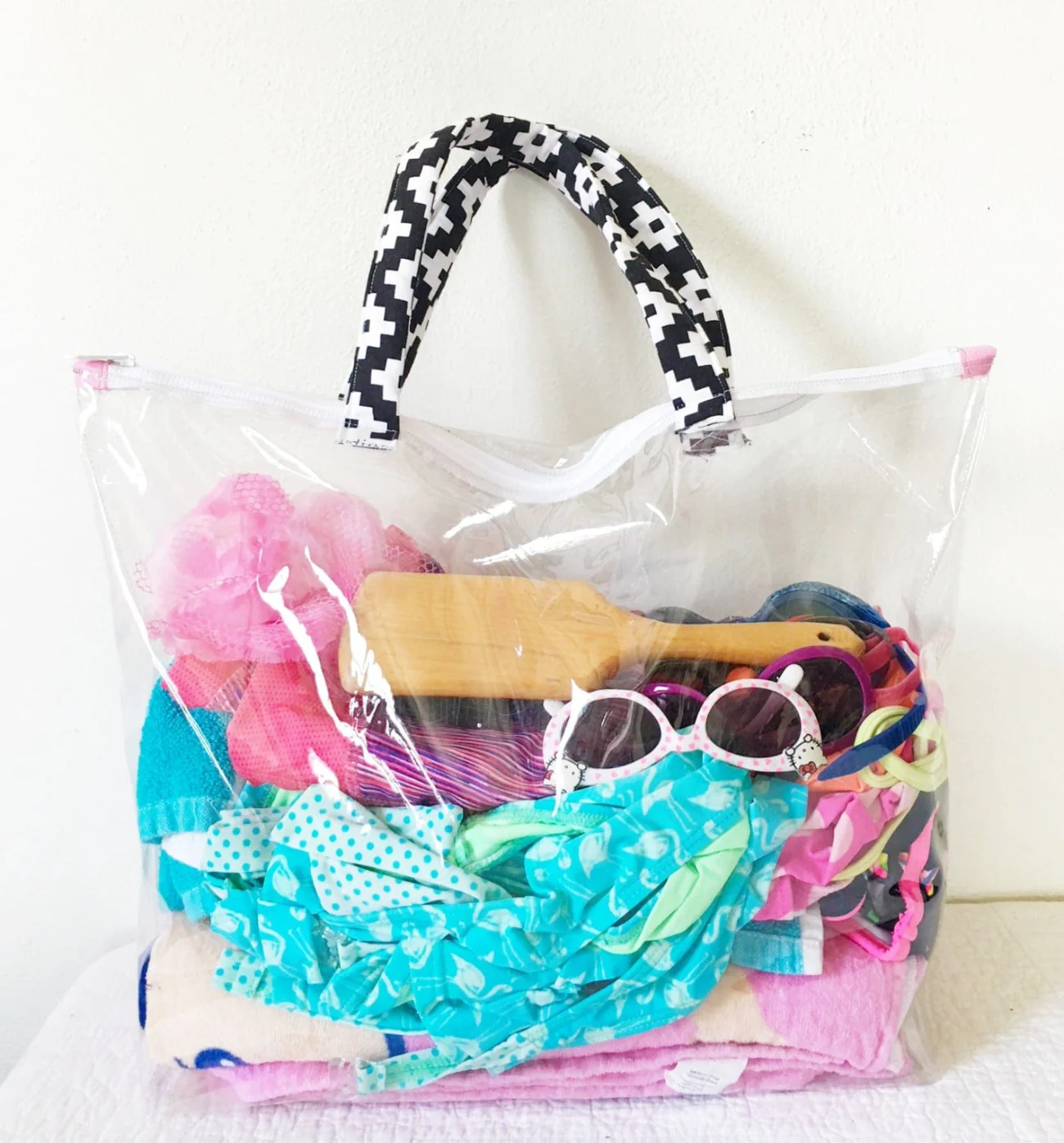 Clear Glitter Vinyl | TPU See-Through Vinyl for Bag Making - Image 17