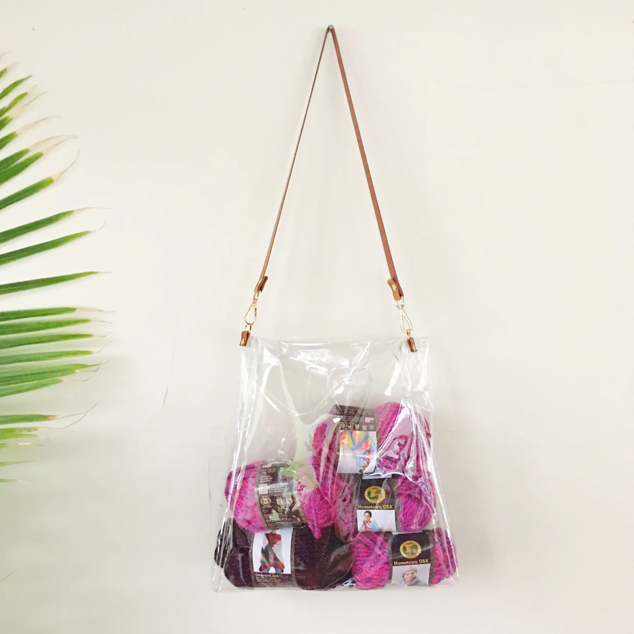 Clear Glitter Vinyl | TPU See-Through Vinyl for Bag Making - Image 21