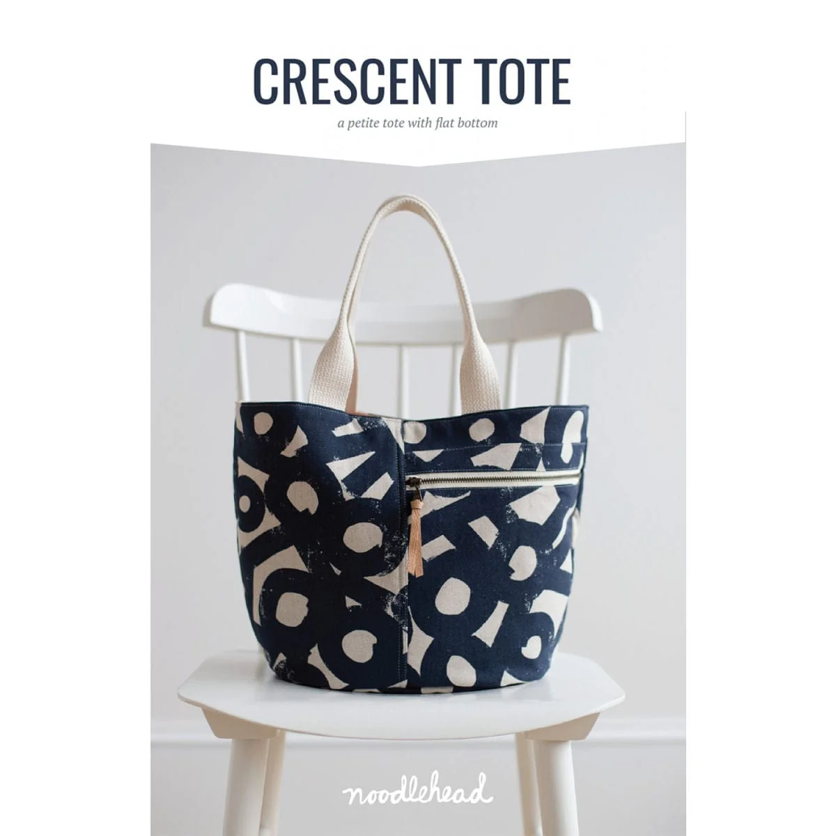 Noodlehead Crescent Tote Sewing Pattern – Printed Booklet