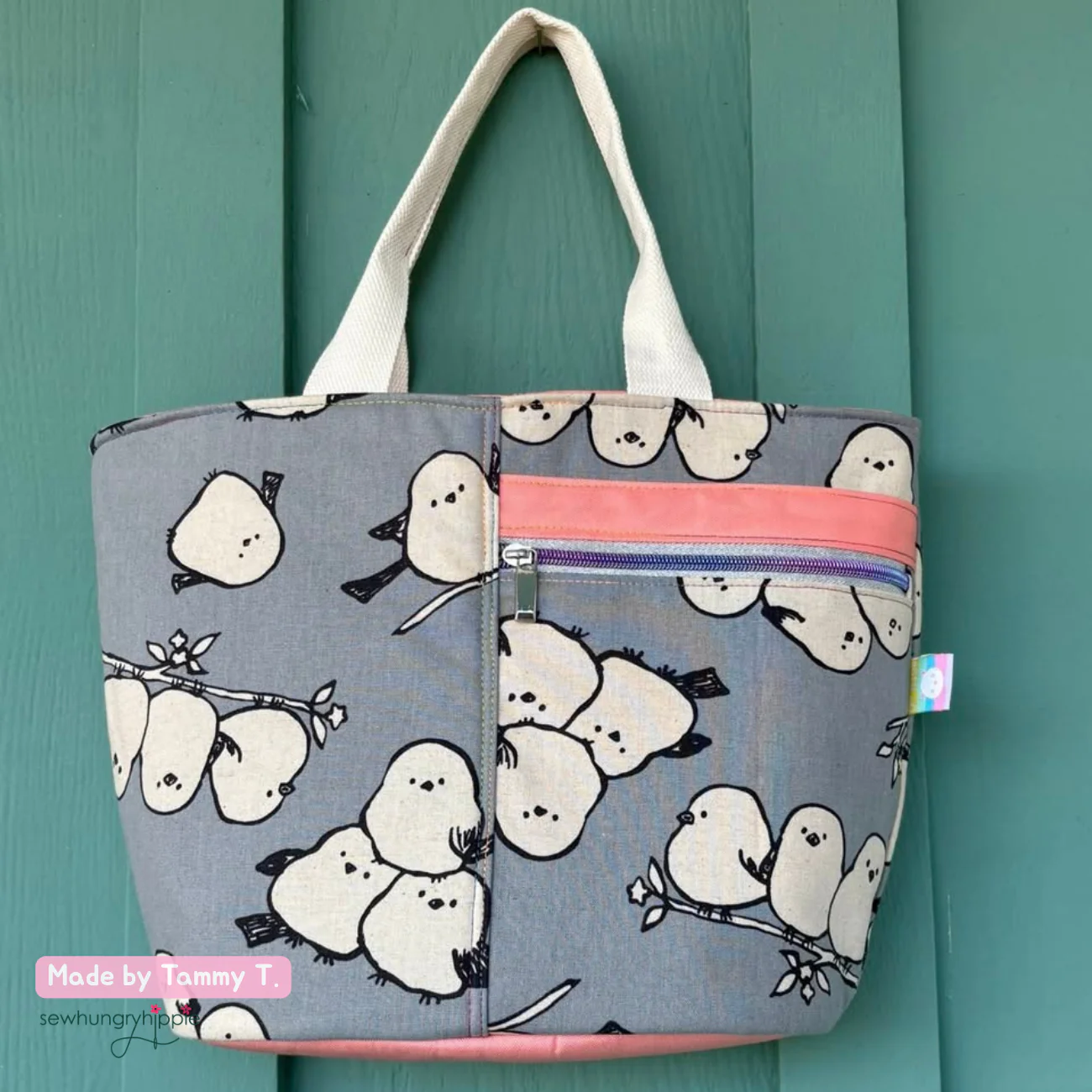 Noodlehead Crescent Tote Sewing Pattern – Printed Booklet - Image 9