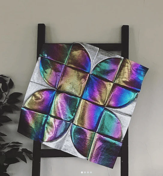 Deep Space Metallic Soft Vinyl | SewHungryhippie - Image 4