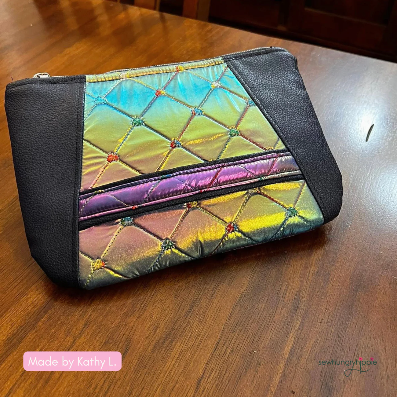 Deep Space Metallic Soft Vinyl | SewHungryhippie - Image 5