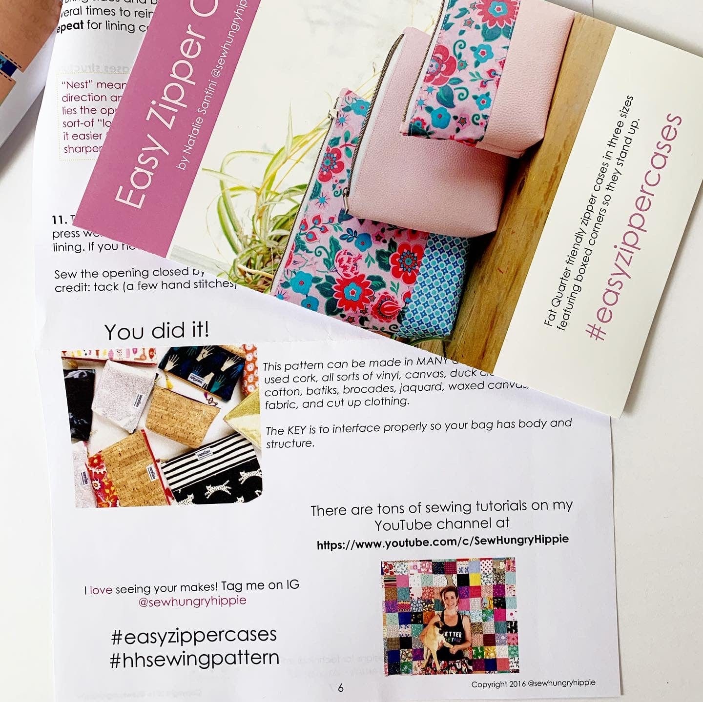 Easy Zipper Cases printed pattern - Image 5