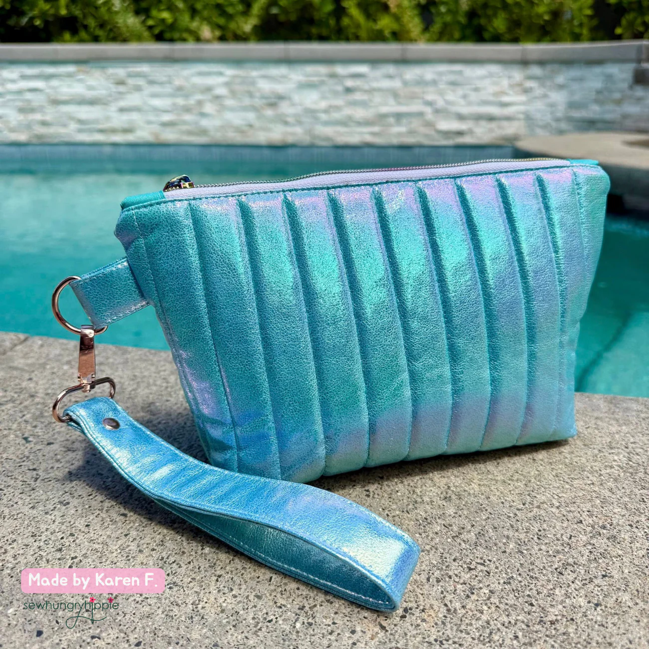 Easy Wrist Pouch PDF sewing pattern - Image 10