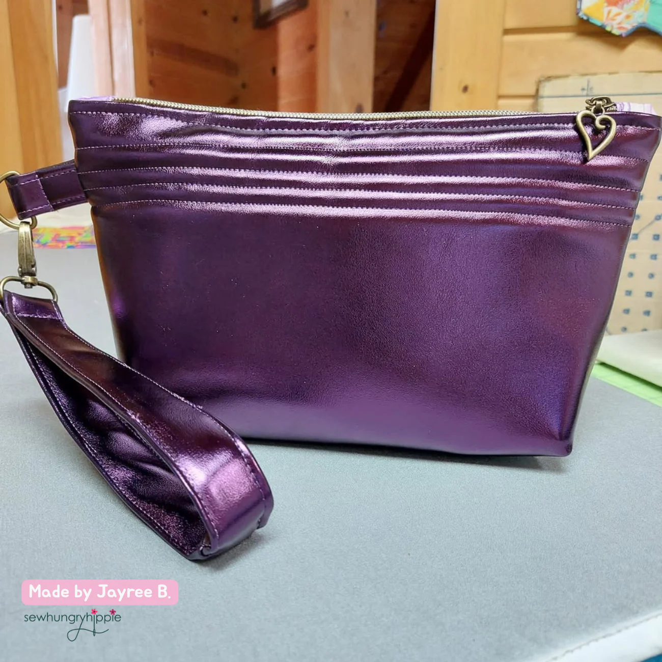 Easy Wrist Pouch PDF sewing pattern - Image 12