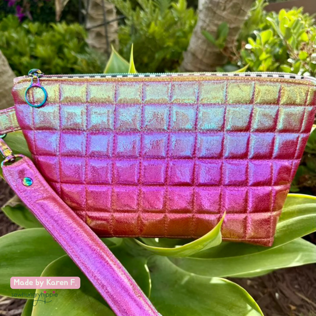 Easy Wrist Pouch PDF sewing pattern - Image 5
