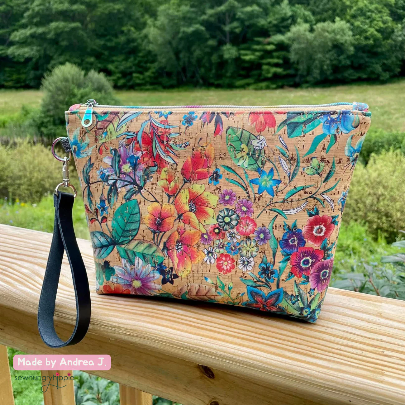Easy Wrist Pouch PDF sewing pattern - Image 6