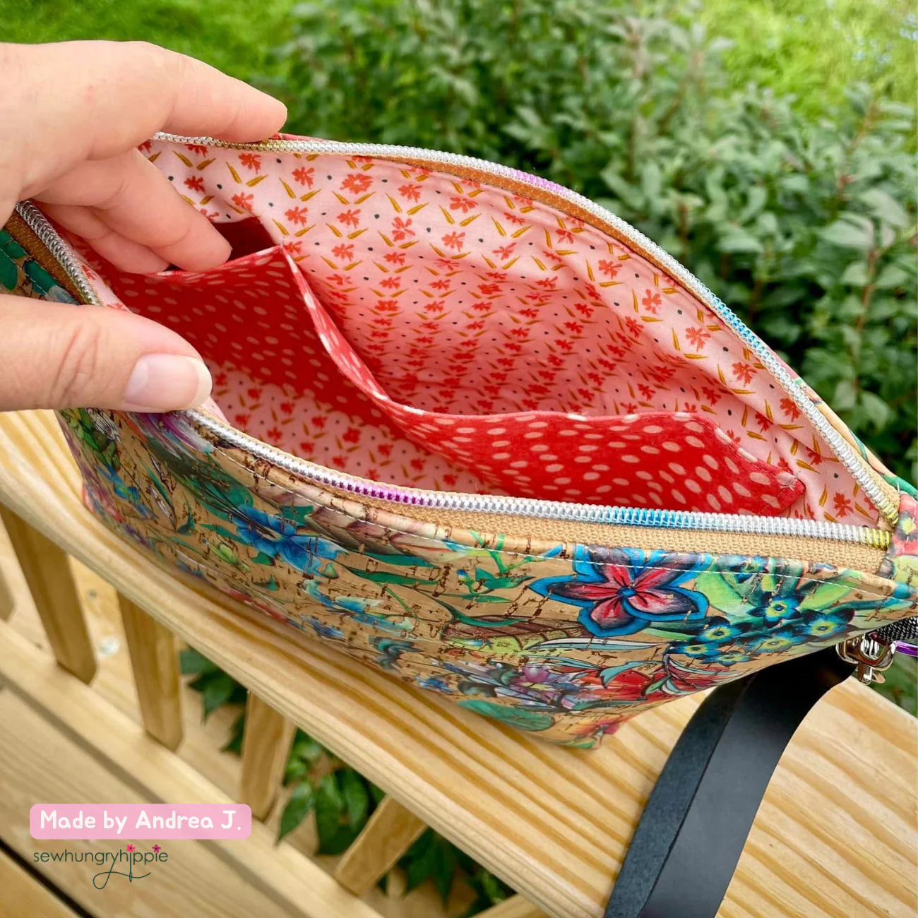 Easy Wrist Pouch PDF sewing pattern - Image 7