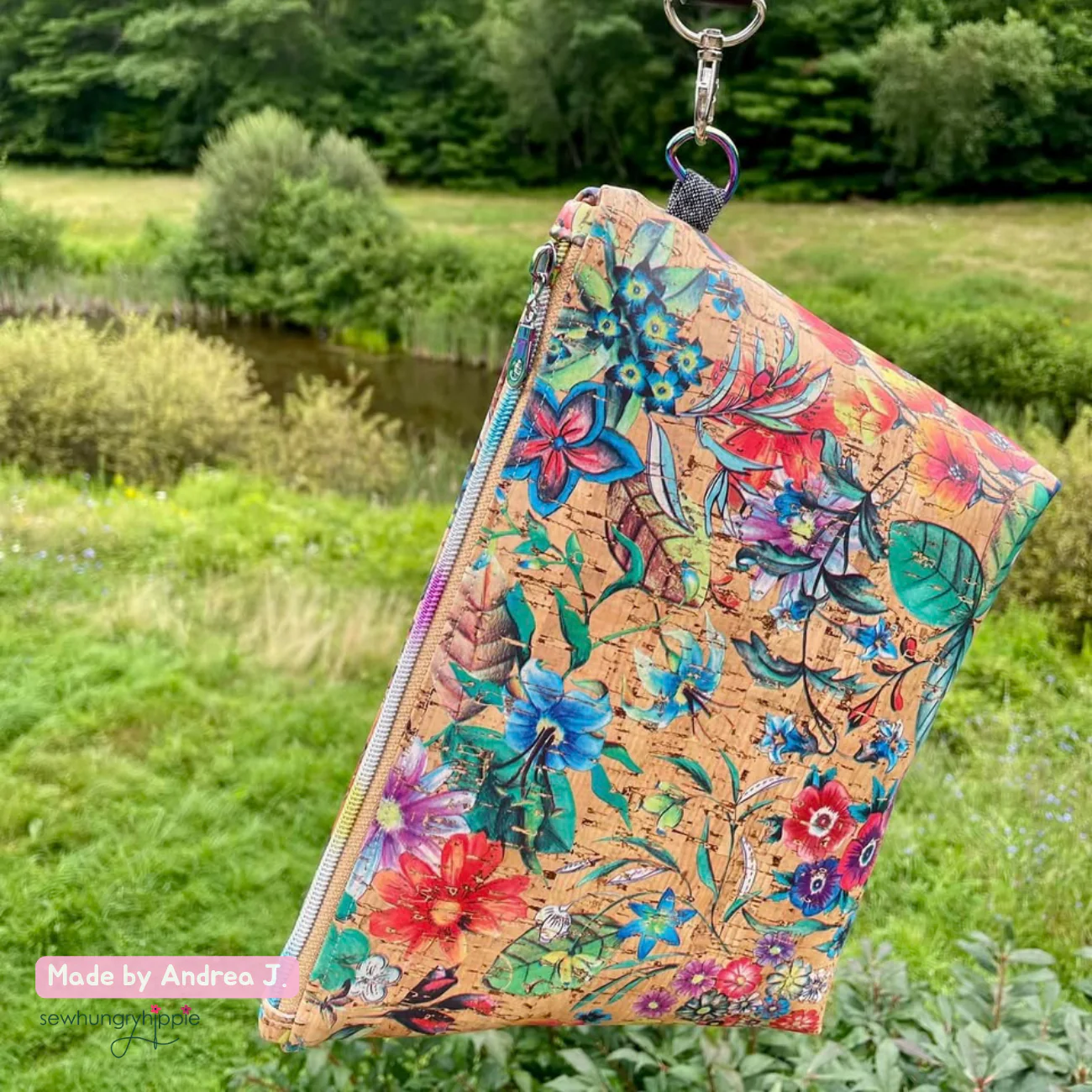 Easy Wrist Pouch PDF sewing pattern - Image 8