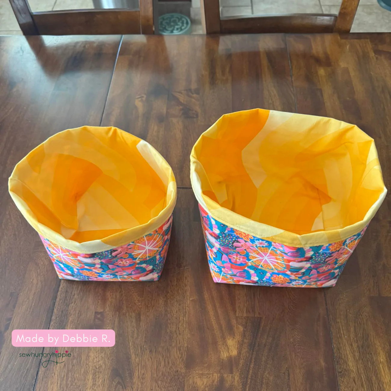 Fabric Buckets Pattern by Tamara Kate - Image 6