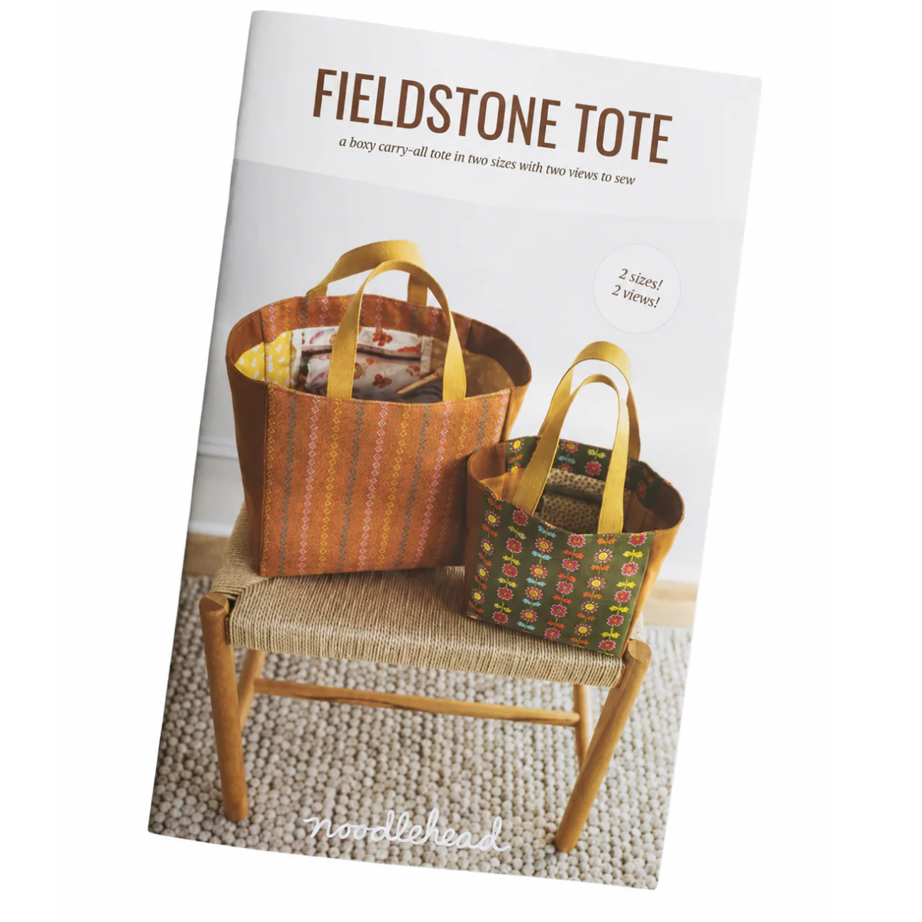 Fieldstone Tote Sewing Pattern - Noodlehead