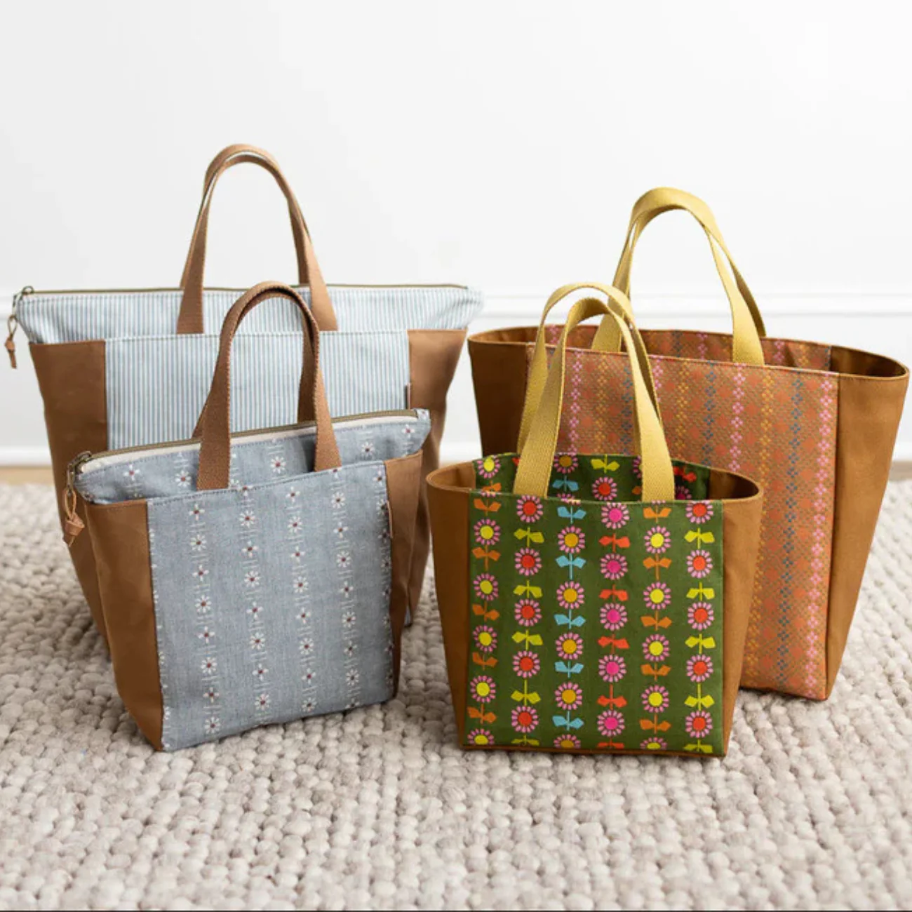 Fieldstone Tote Sewing Pattern - Noodlehead - Image 4