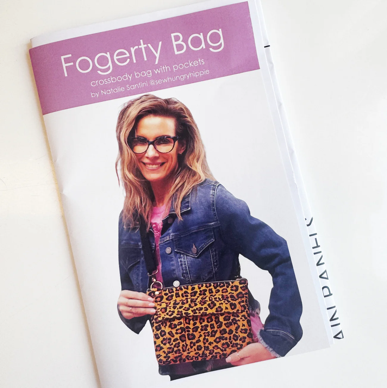 Fogerty Cross-Body Bag Printed Sewing Pattern