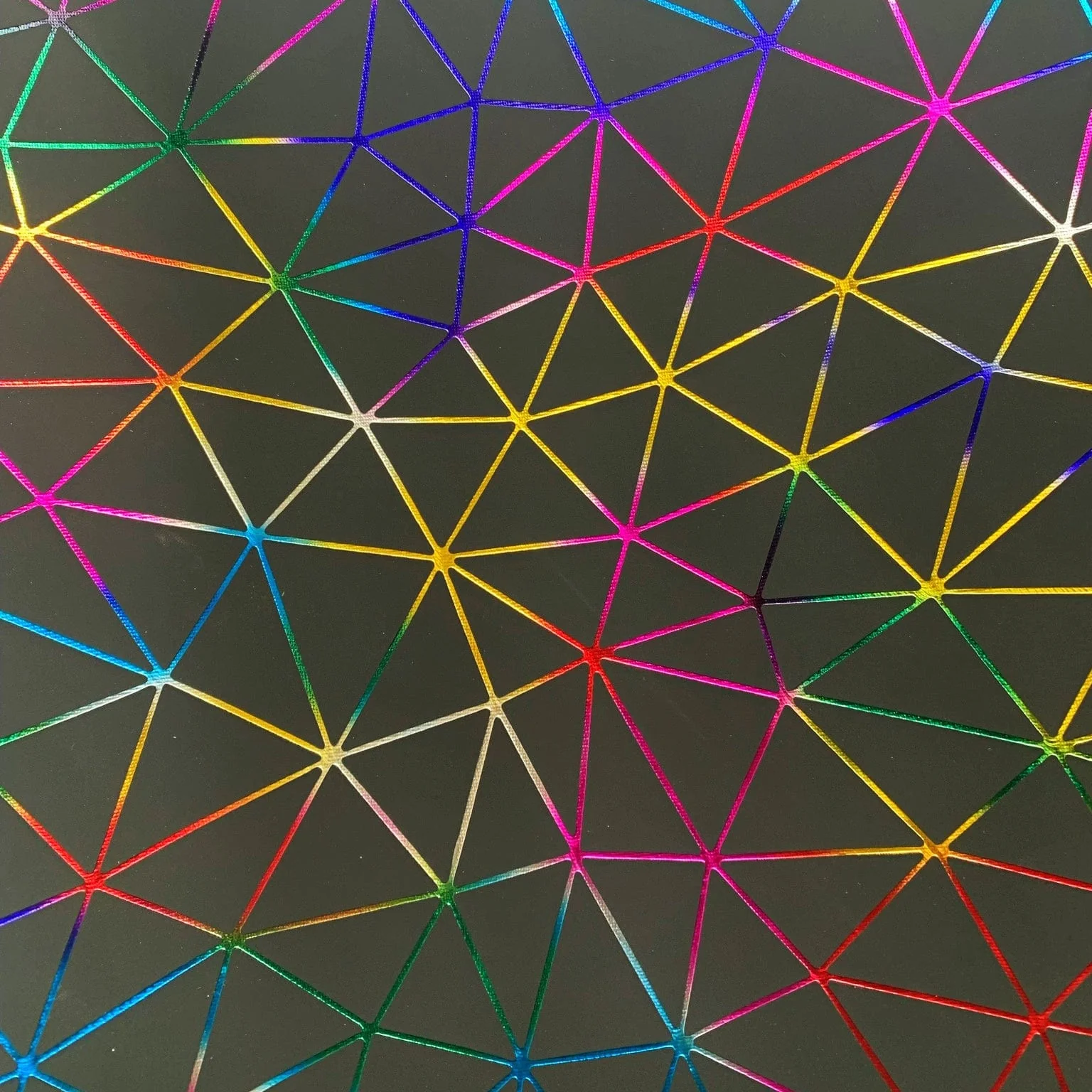 Rainbow Geometric Vinyl
