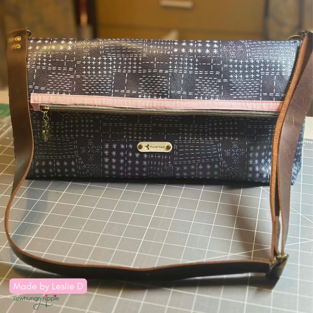 Grier Fold-over Bag PDF Sewing Pattern - Image 5