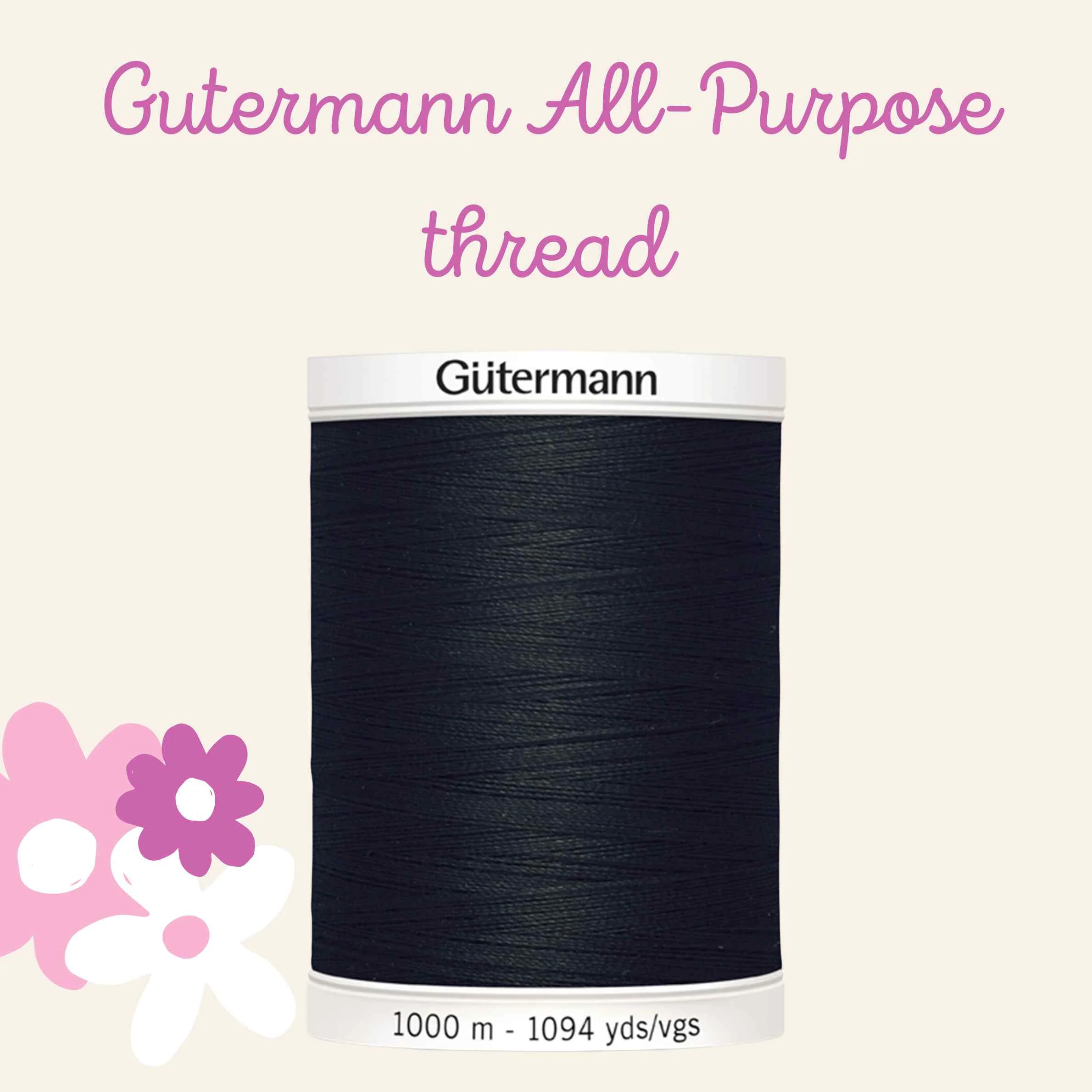 Gutermann thread 1000m color 10