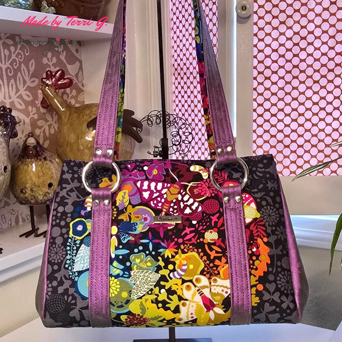 Happy Handbag sewing pattern - Image 4