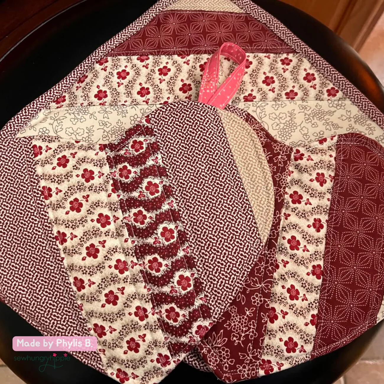 Heart Pot Holder PDF sewing pattern - Image 11