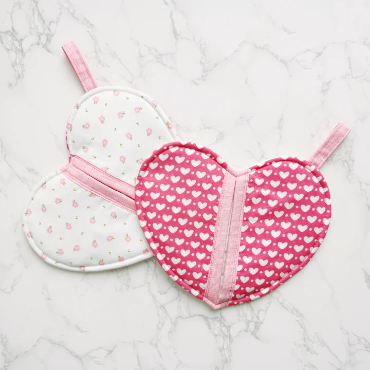 Heart Pot Holder PDF sewing pattern - Image 2