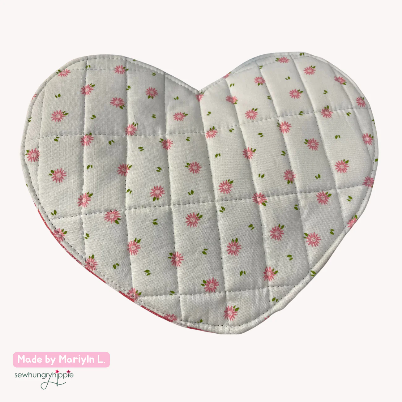 Heart Pot Holder PDF sewing pattern - Image 8