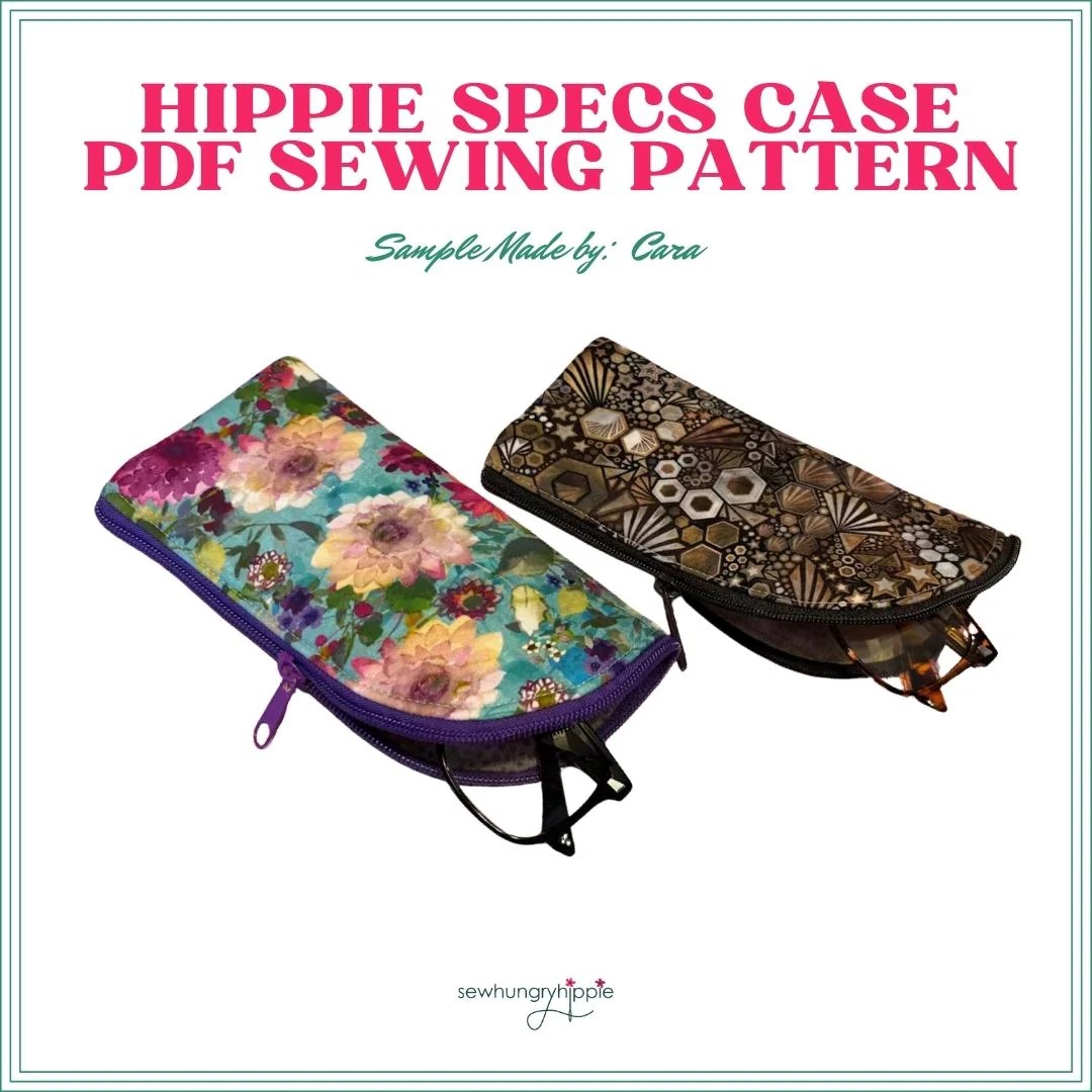 HIPPIE SPECS CASE PDF sewing pattern - Image 6